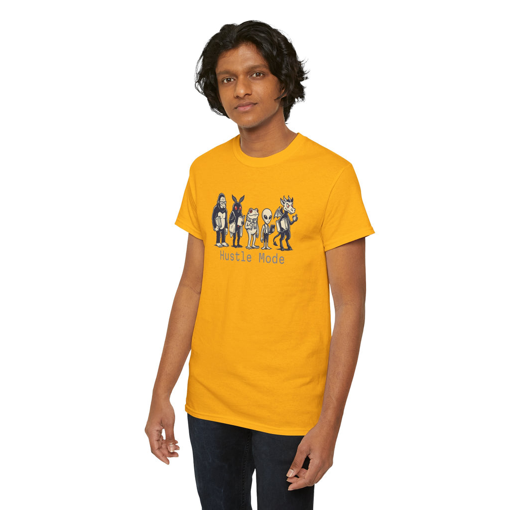 Hustle Mode Character Graphic T-Shirt