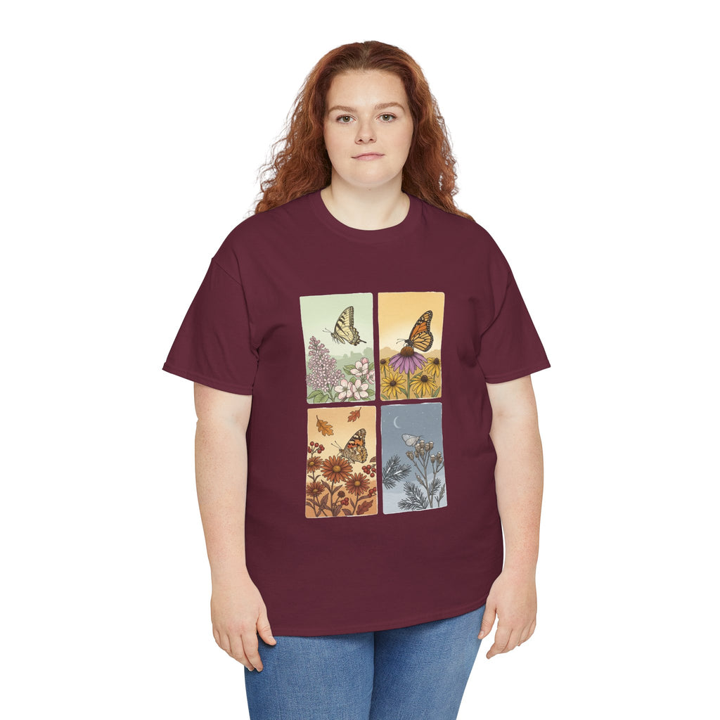 Botanical Butterfly Garden T-Shirt