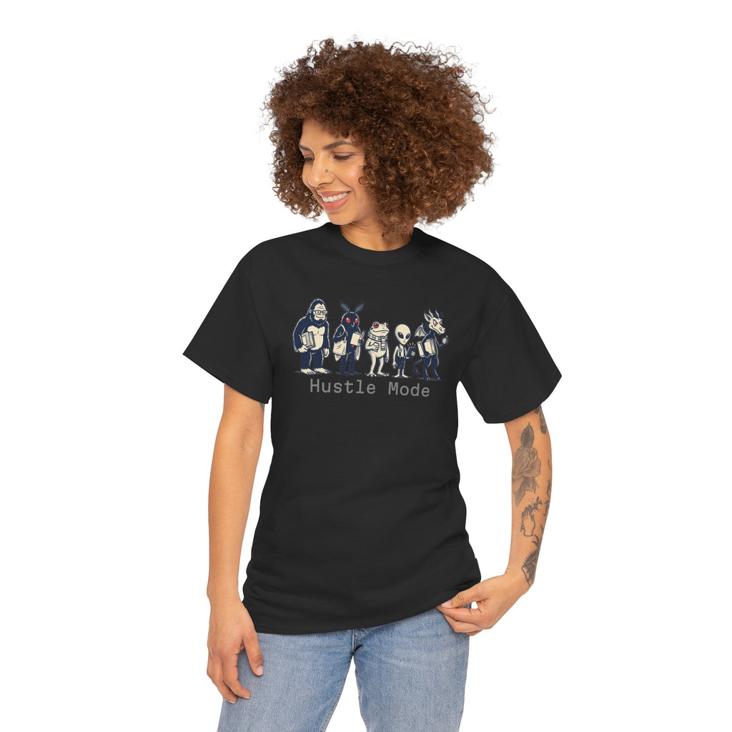 Hustle Mode Character Graphic T-Shirt