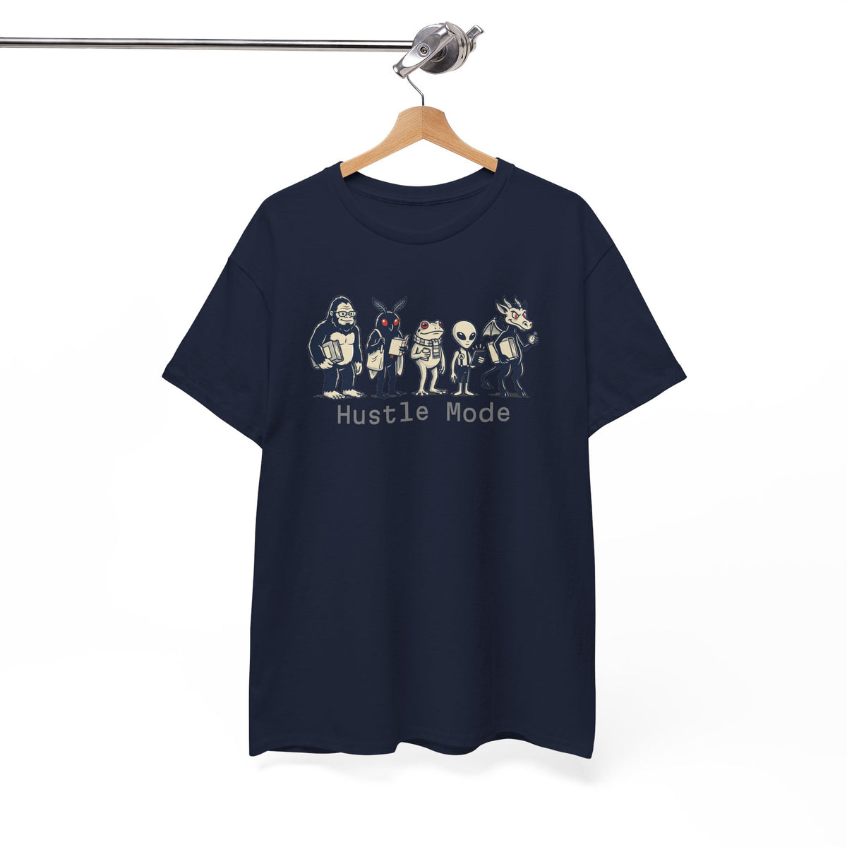 Hustle Mode Character Graphic T-Shirt