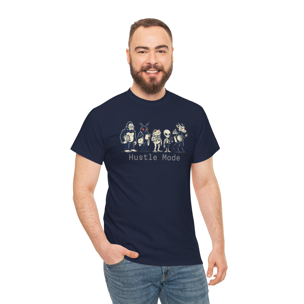 Hustle Mode Character Graphic T-Shirt