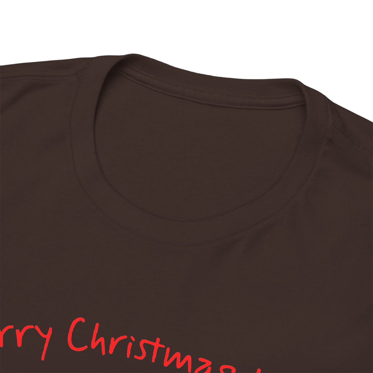 Santa and a Yellow Labrador, Merry Christmas, Unisex Heavy Cotton Tee