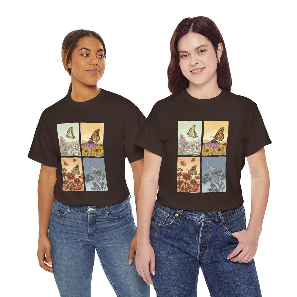 Botanical Butterfly Garden T-Shirt