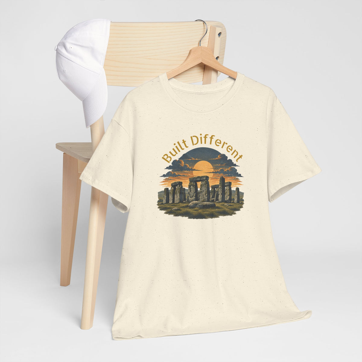 Built Different, Unisex Heavy Cotton Tee
