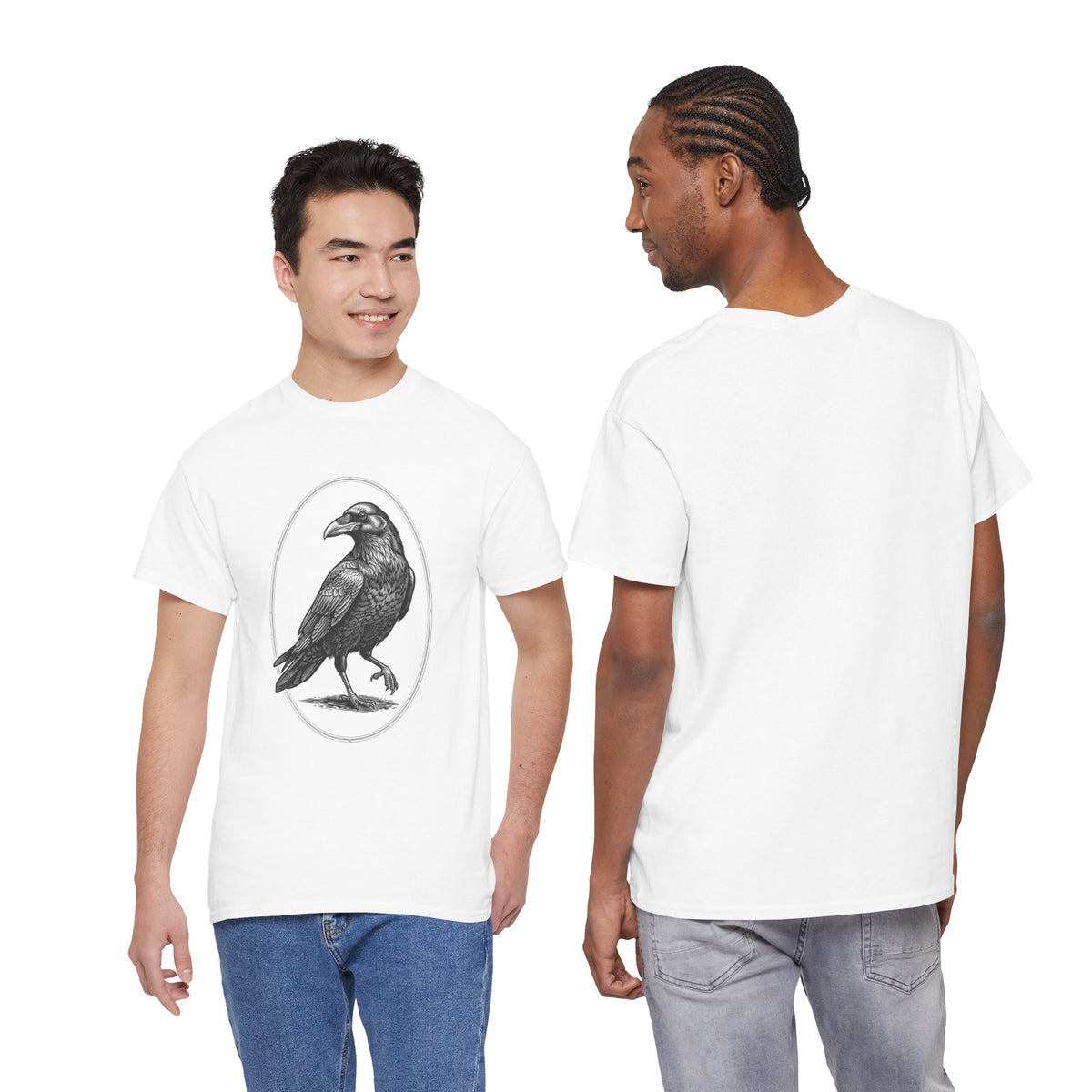 Raven Illustration T-Shirt