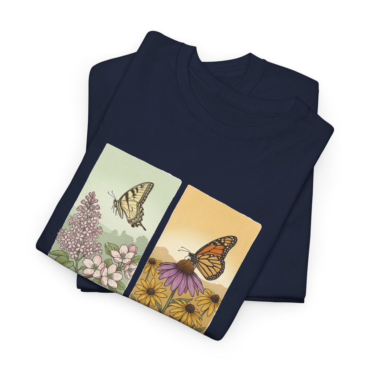 Botanical Butterfly Garden T-Shirt