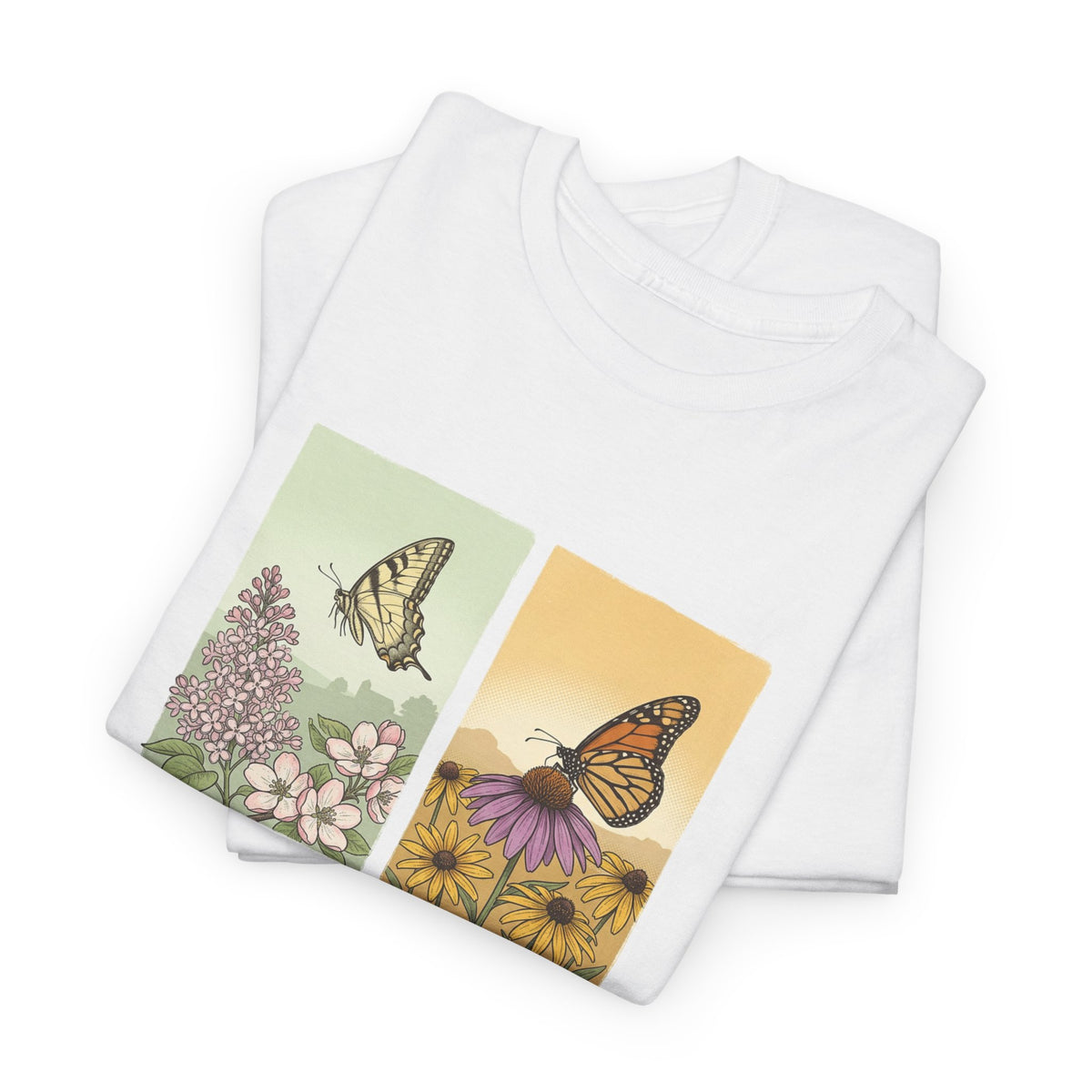 Botanical Butterfly Garden T-Shirt