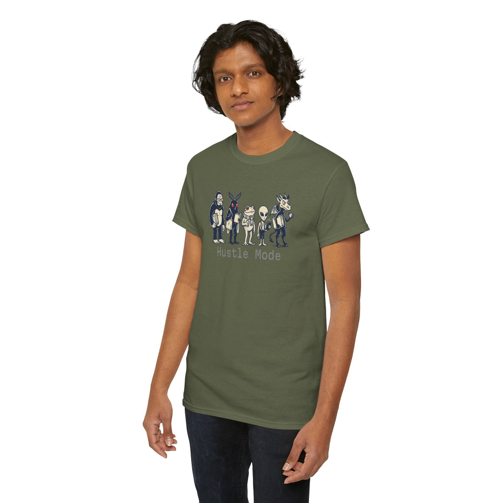Hustle Mode Character Graphic T-Shirt