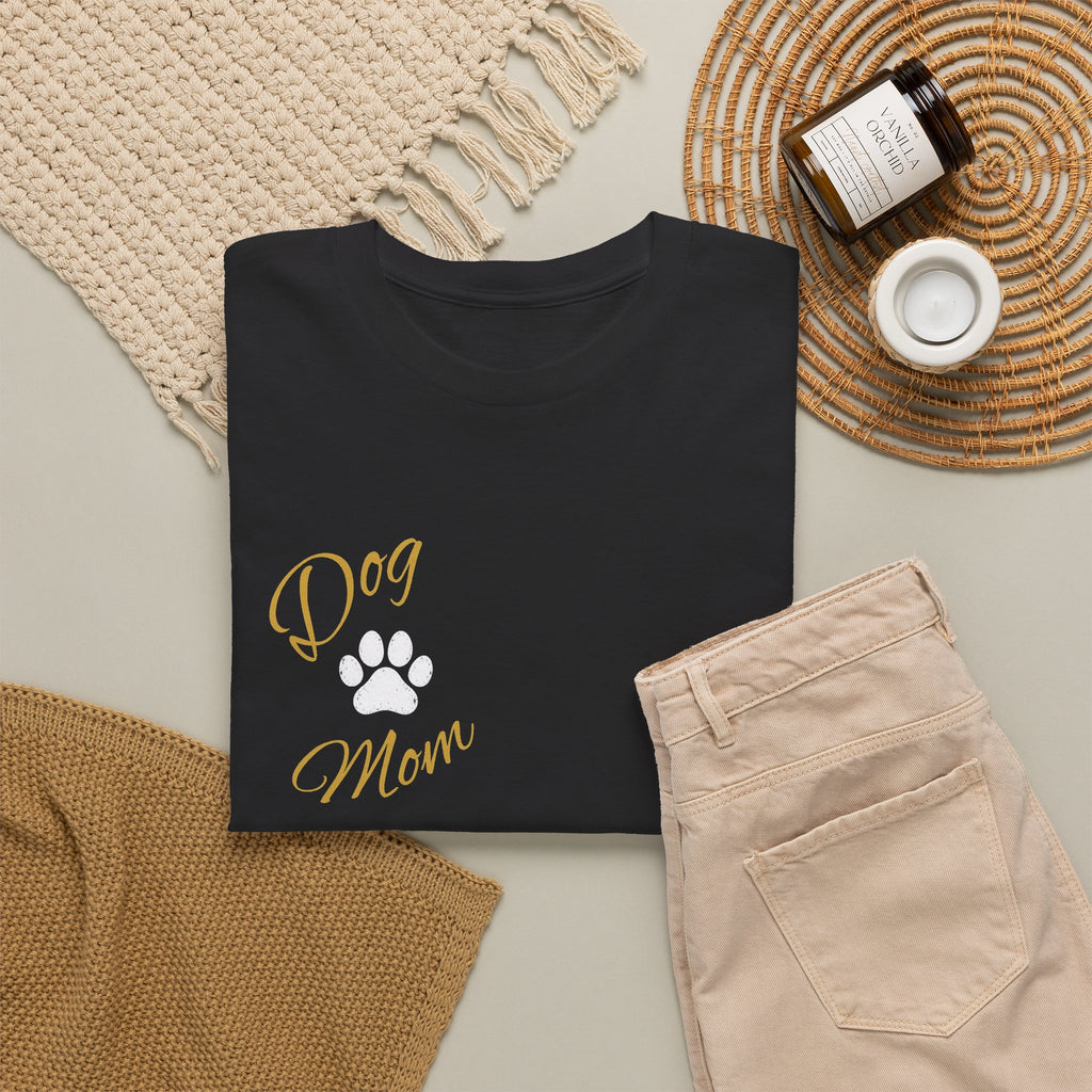 Dog Mom Tee, Unisex Heavy Cotton Tee