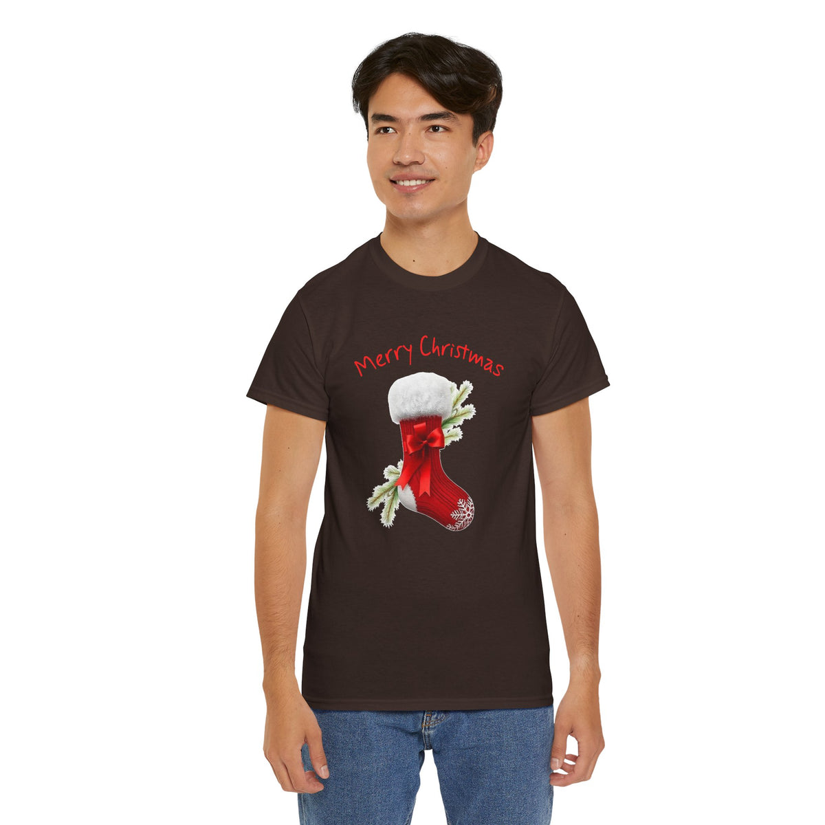 Holiday Stalking, Merry Christmas, Unisex Heavy Cotton Tee