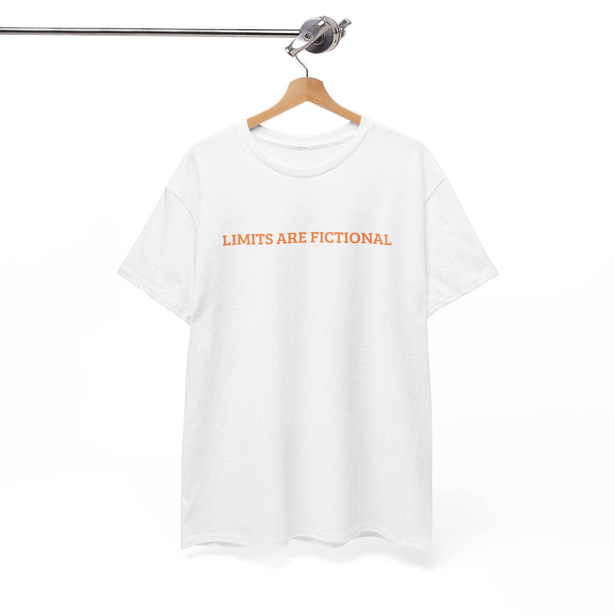 Limits Are Fictional, Motivation, Unisex Heavy Cotton Tee