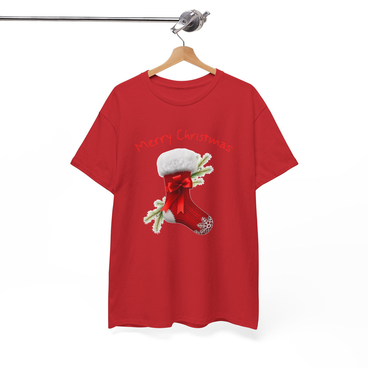 Holiday Stalking, Merry Christmas, Unisex Heavy Cotton Tee