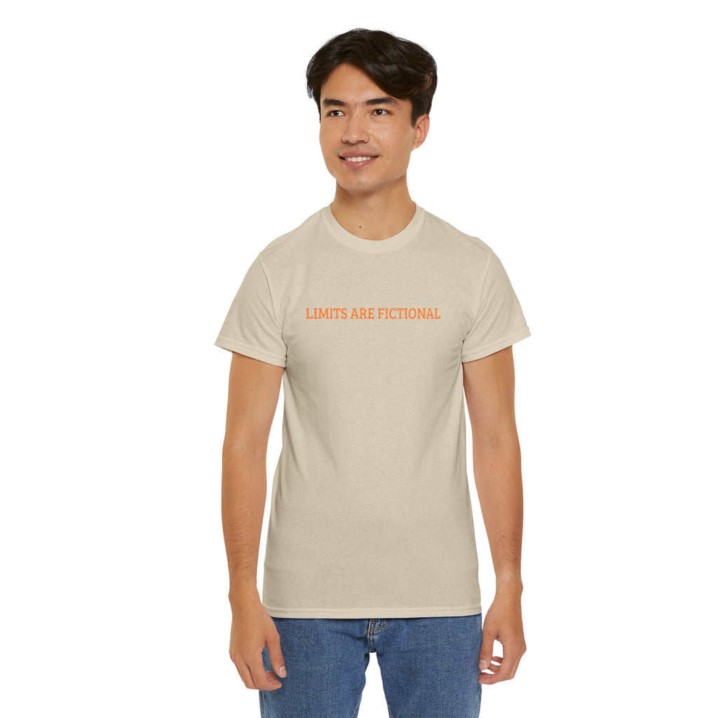 Limits Are Fictional, Motivation, Unisex Heavy Cotton Tee