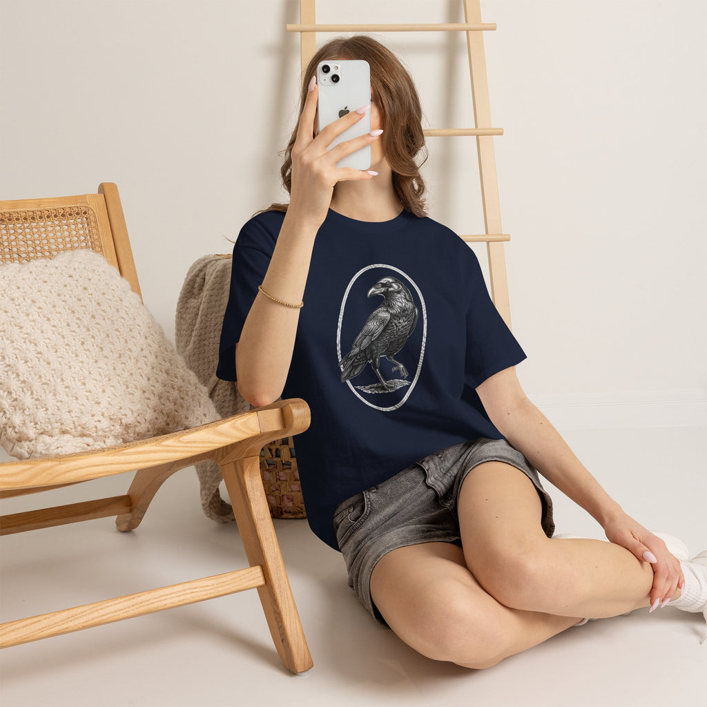 Raven Illustration T-Shirt