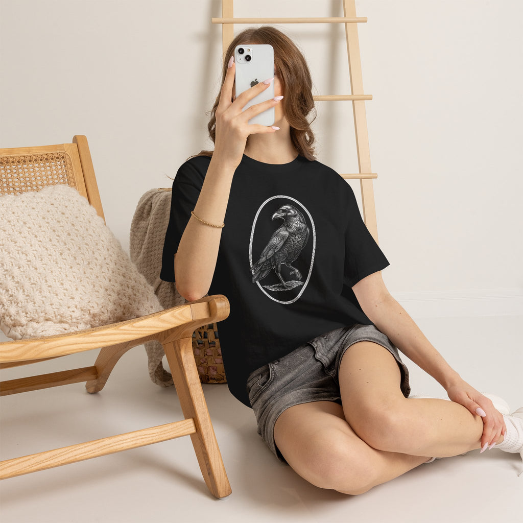 Raven Illustration T-Shirt