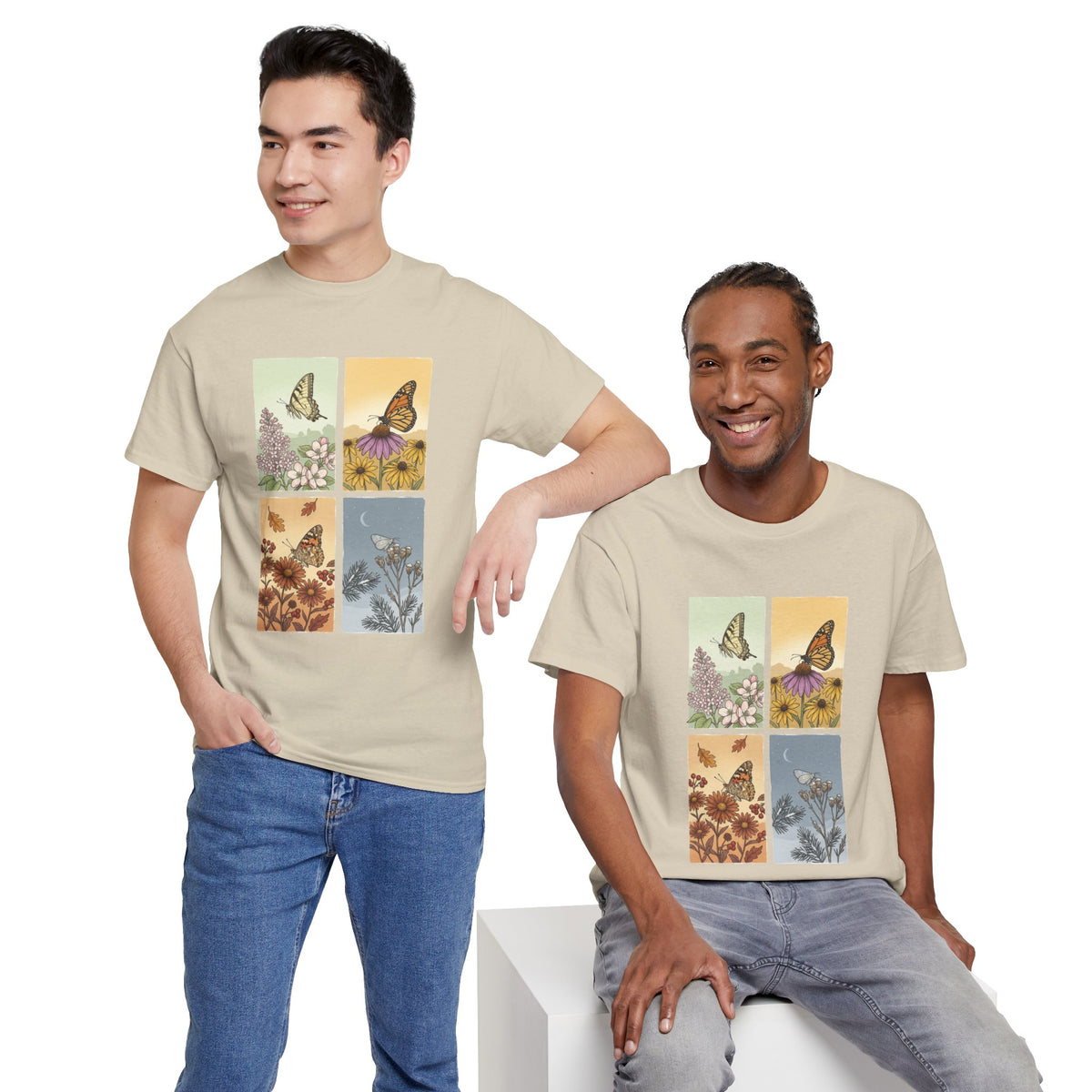 Botanical Butterfly Garden T-Shirt