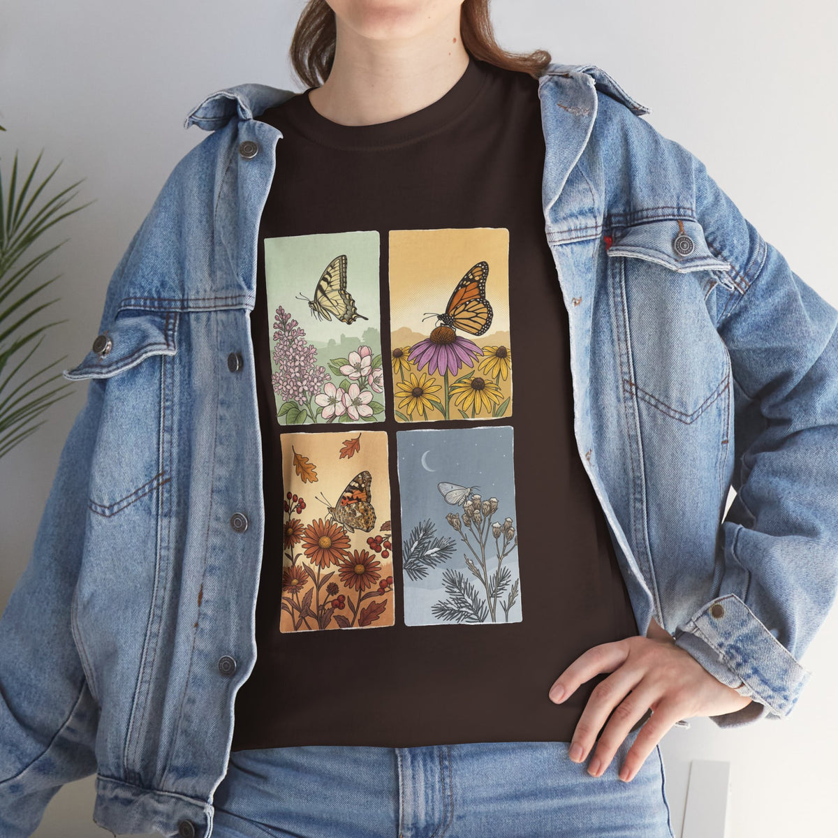Botanical Butterfly Garden T-Shirt