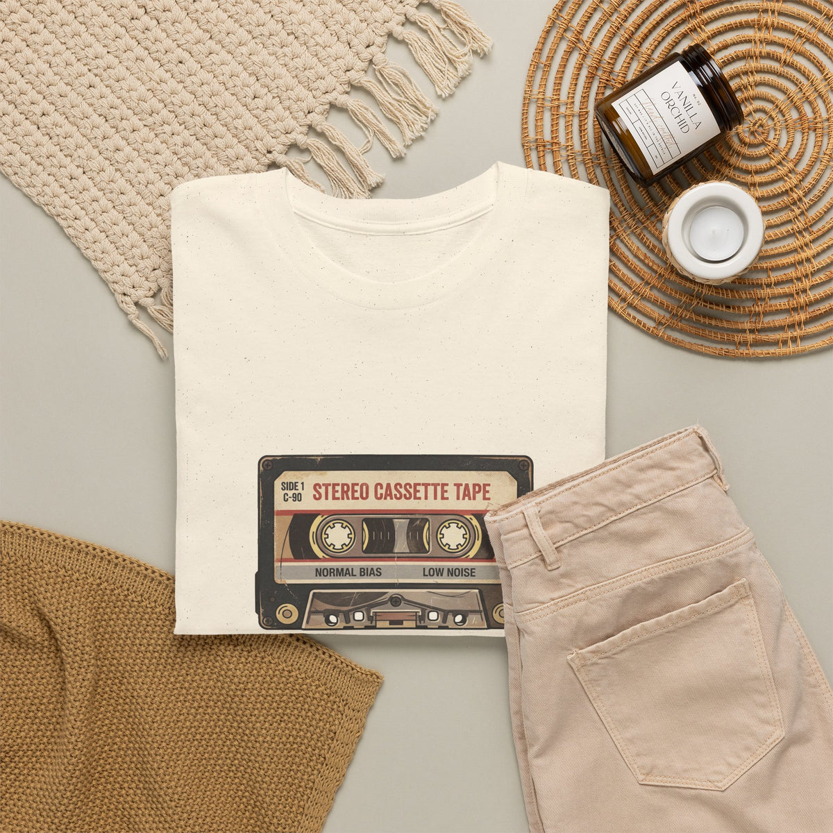 1980s Cassette Tape Retro T-Shirt