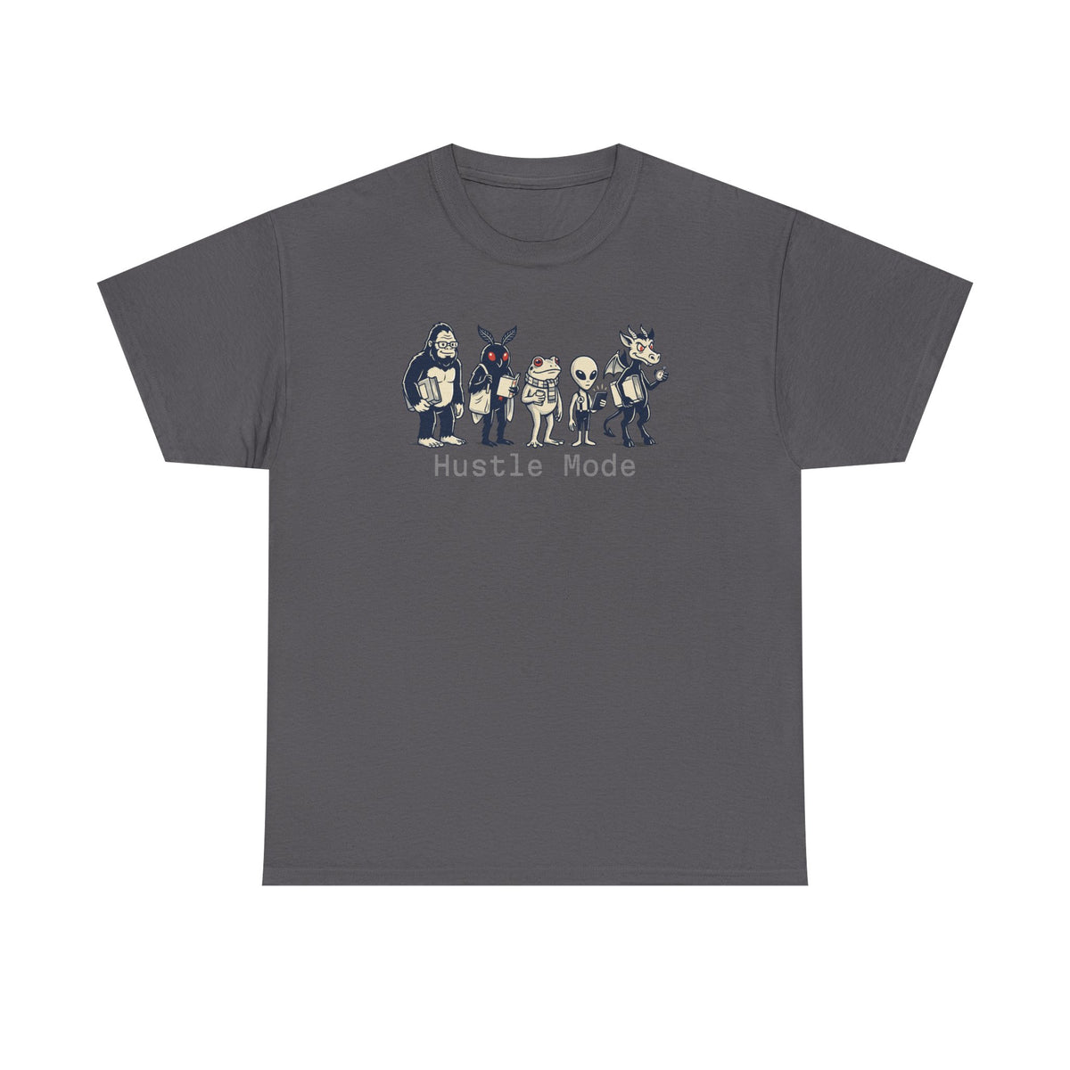 Hustle Mode Character Graphic T-Shirt