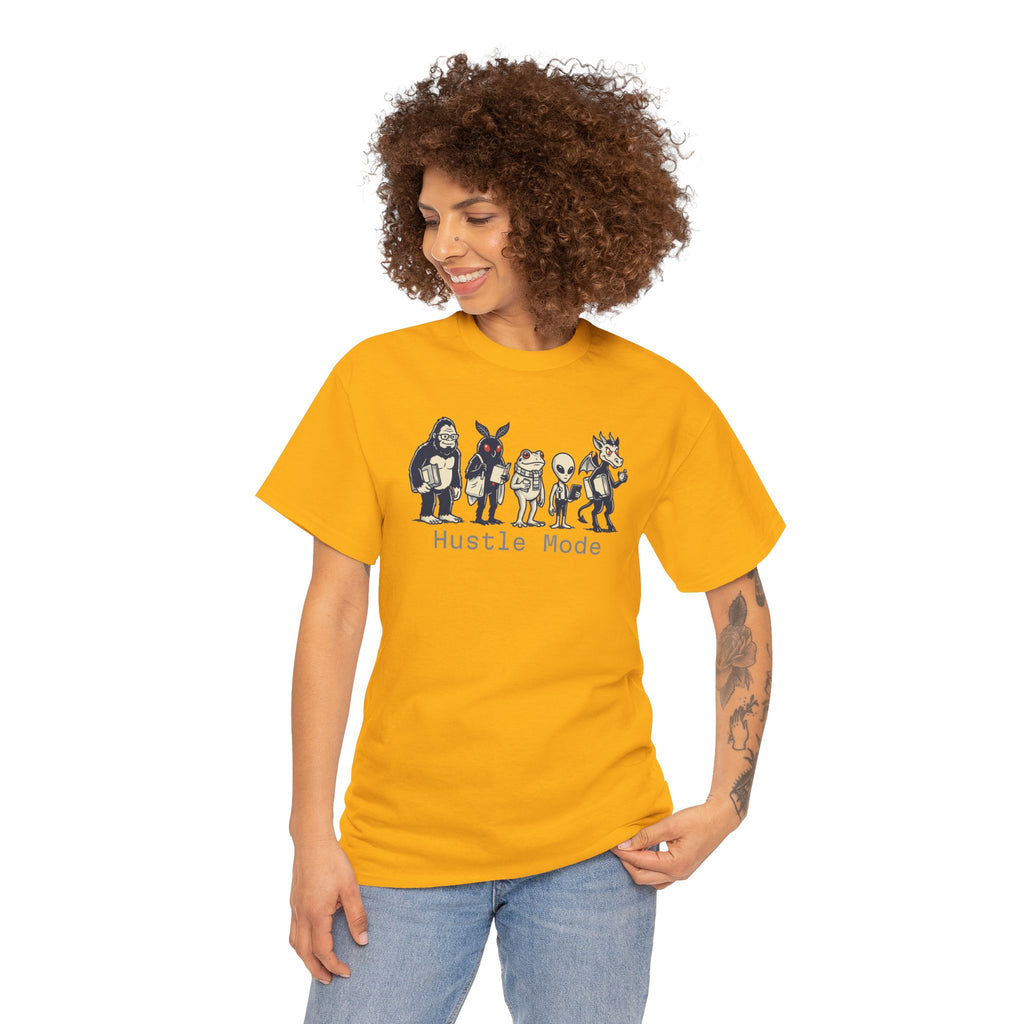 Hustle Mode Character Graphic T-Shirt