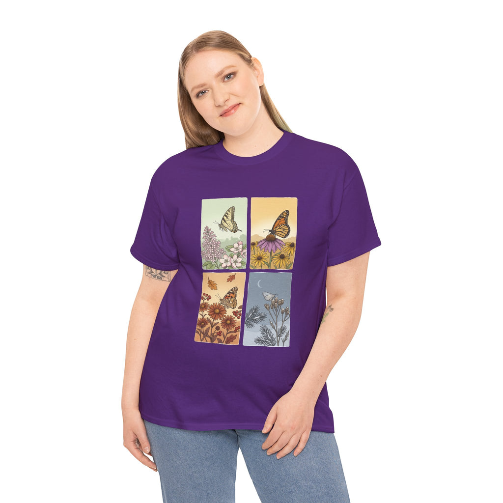 Botanical Butterfly Garden T-Shirt