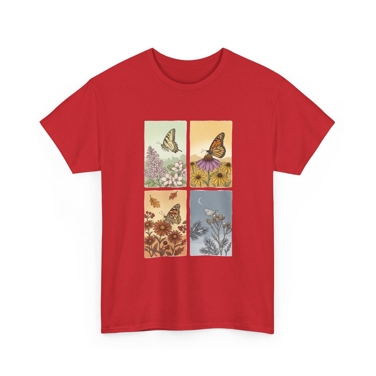 Botanical Butterfly Garden T-Shirt