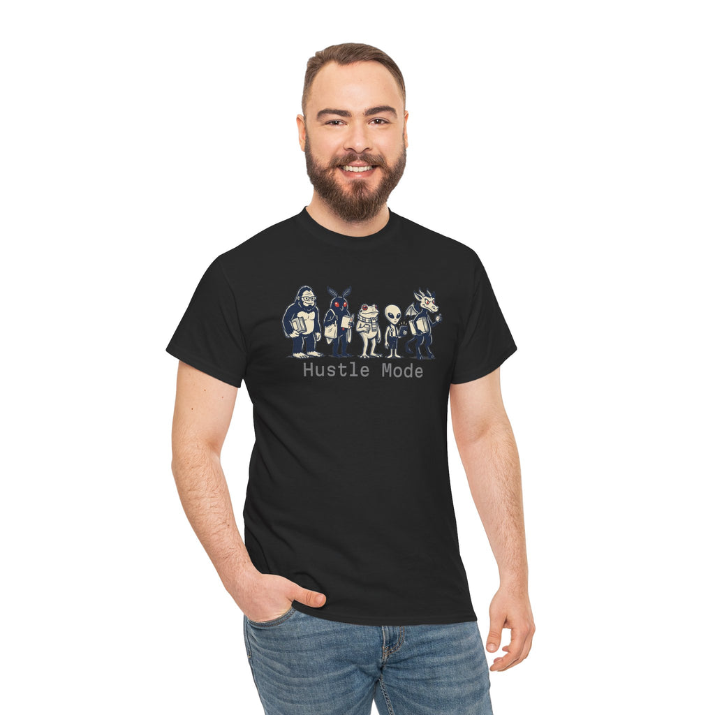 Hustle Mode Character Graphic T-Shirt
