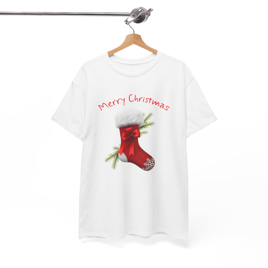 Holiday Stalking, Merry Christmas, Unisex Heavy Cotton Tee