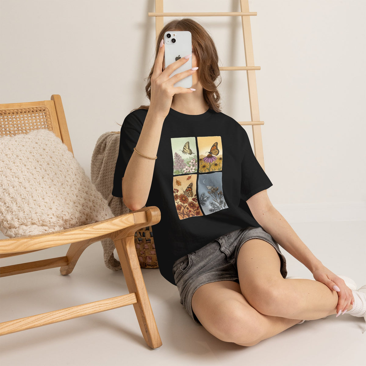 Botanical Butterfly Garden T-Shirt