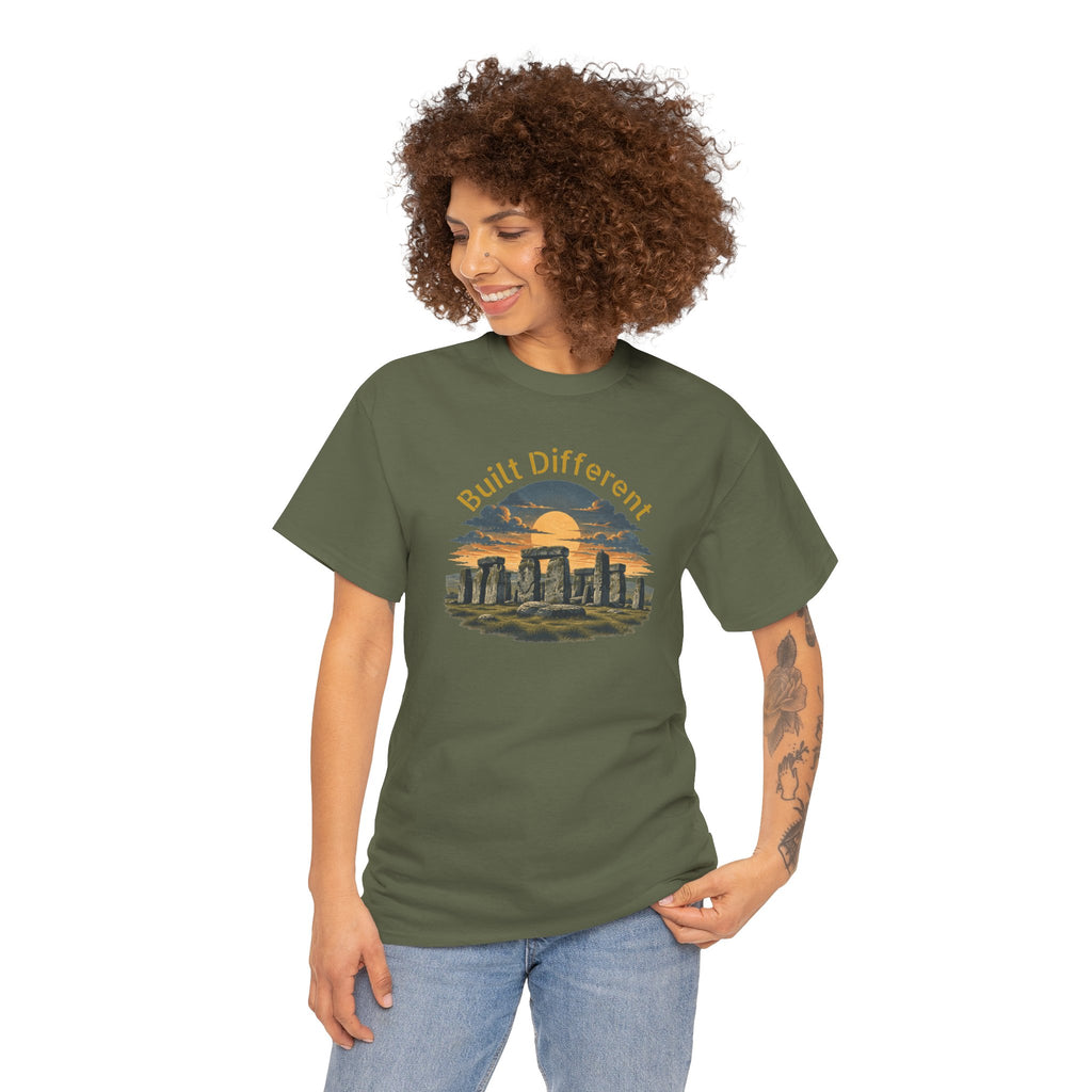 Built Different, Unisex Heavy Cotton Tee