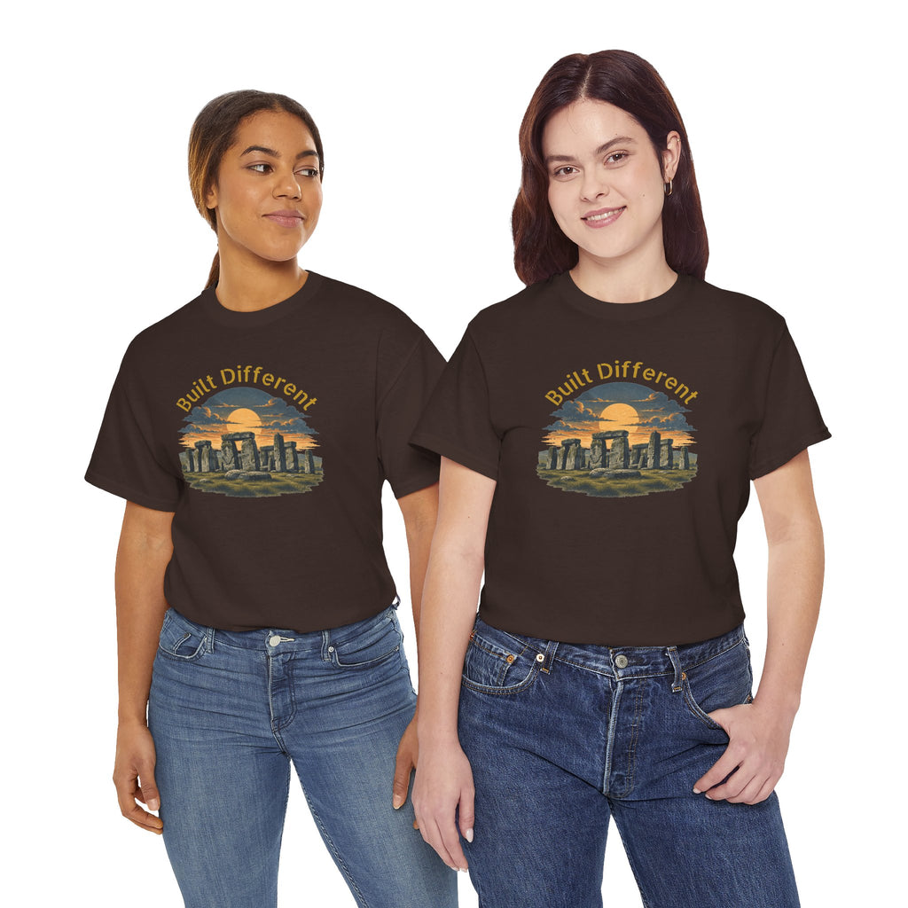 Built Different, Unisex Heavy Cotton Tee