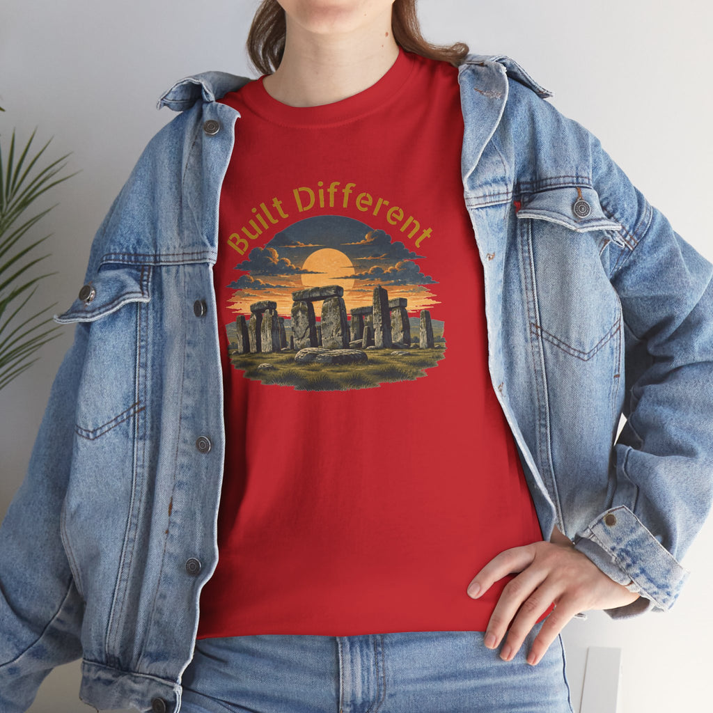 Built Different, Unisex Heavy Cotton Tee