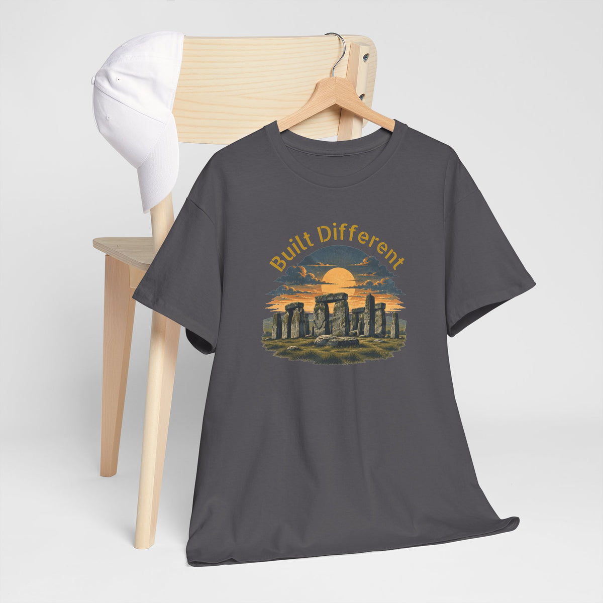 Built Different, Unisex Heavy Cotton Tee