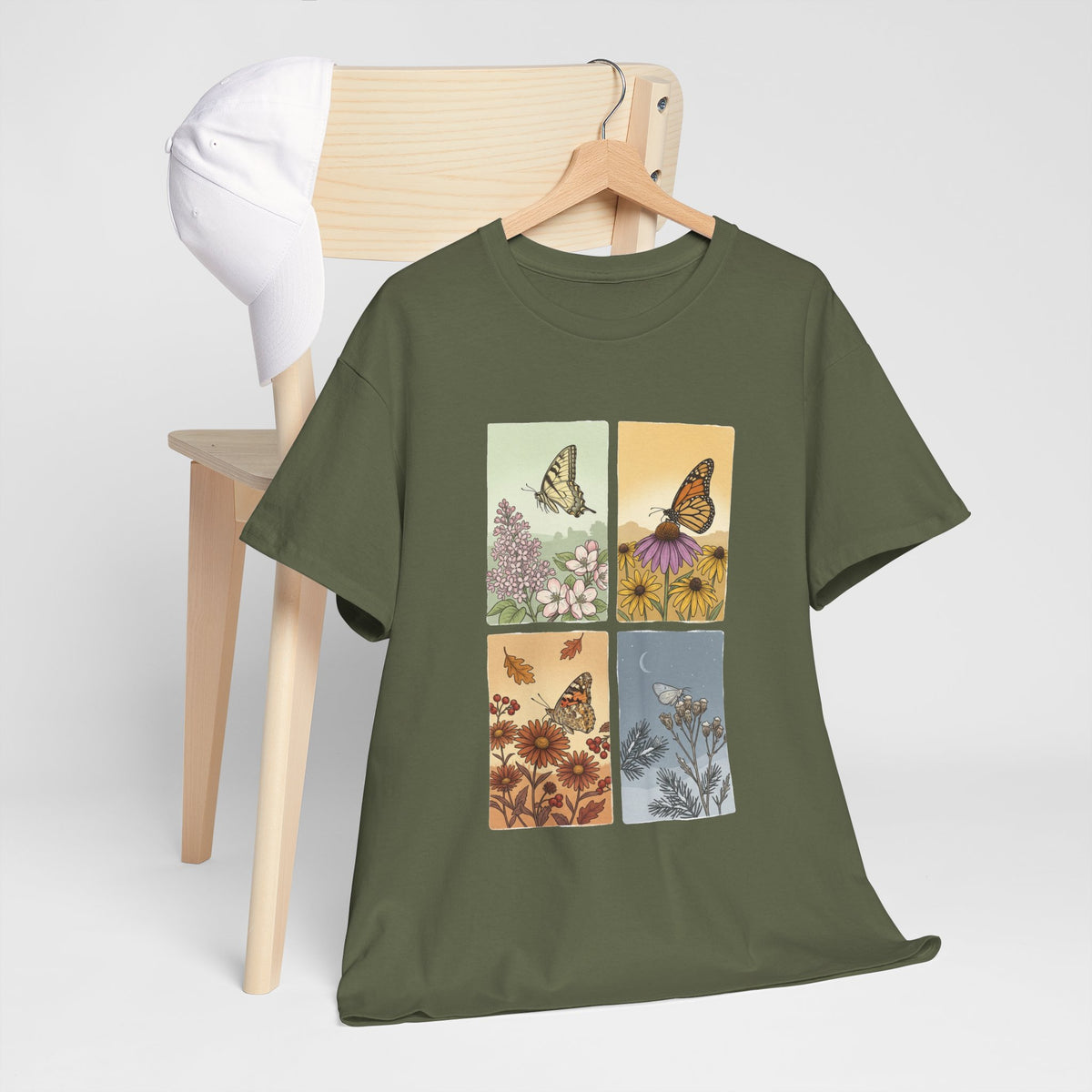 Botanical Butterfly Garden T-Shirt