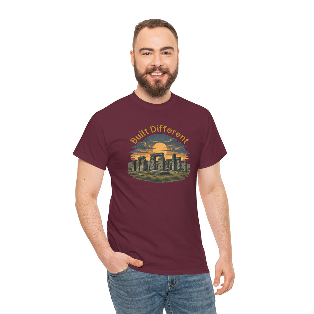 Built Different, Unisex Heavy Cotton Tee