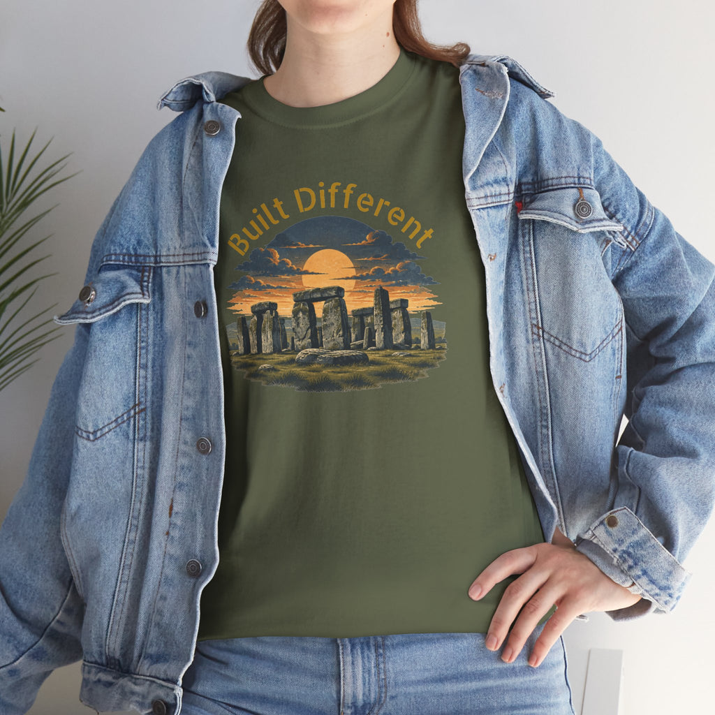 Built Different, Unisex Heavy Cotton Tee