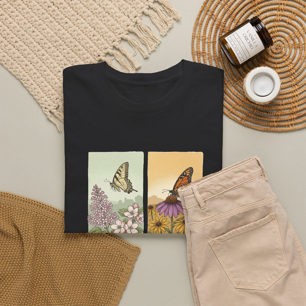 Botanical Butterfly Garden T-Shirt