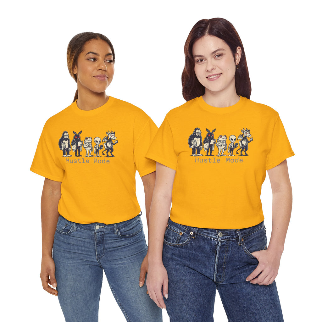 Hustle Mode Character Graphic T-Shirt