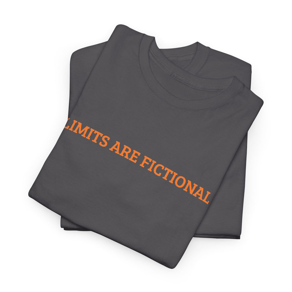 Limits Are Fictional, Motivation, Unisex Heavy Cotton Tee