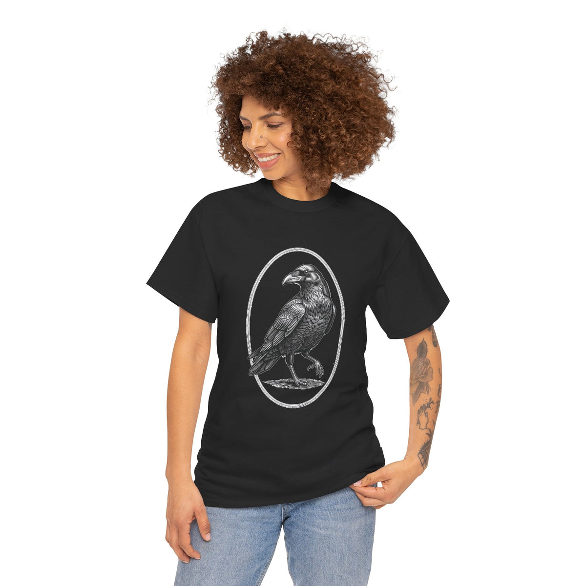 Raven Illustration T-Shirt