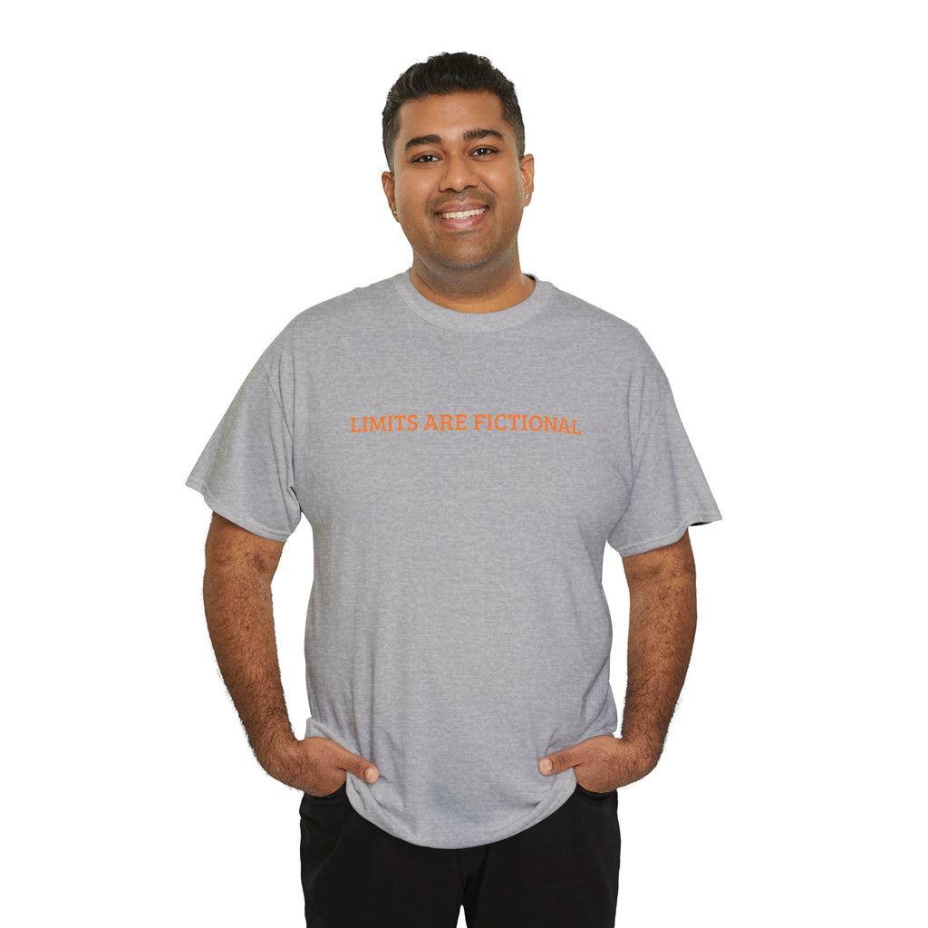 Limits Are Fictional, Motivation, Unisex Heavy Cotton Tee