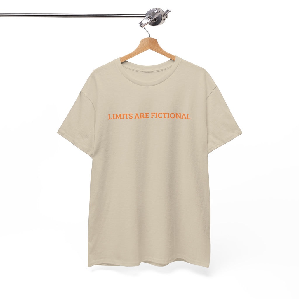 Limits Are Fictional, Motivation, Unisex Heavy Cotton Tee