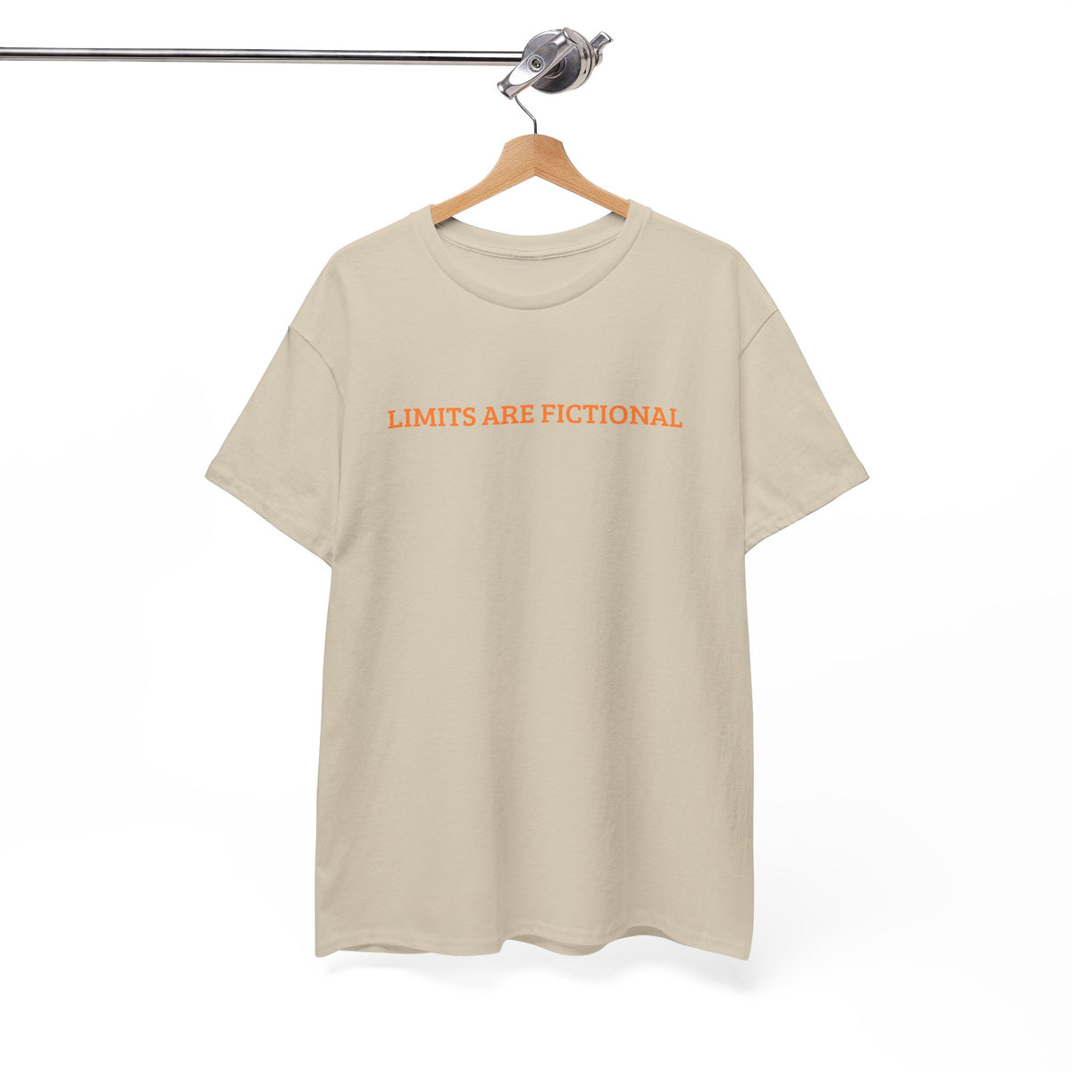 Limits Are Fictional, Motivation, Unisex Heavy Cotton Tee