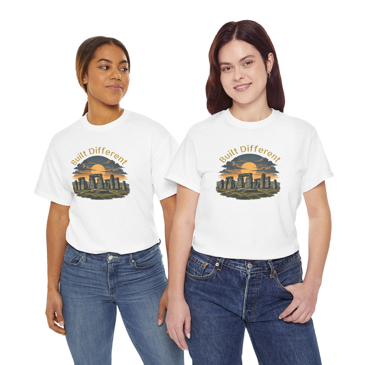 Built Different, Unisex Heavy Cotton Tee