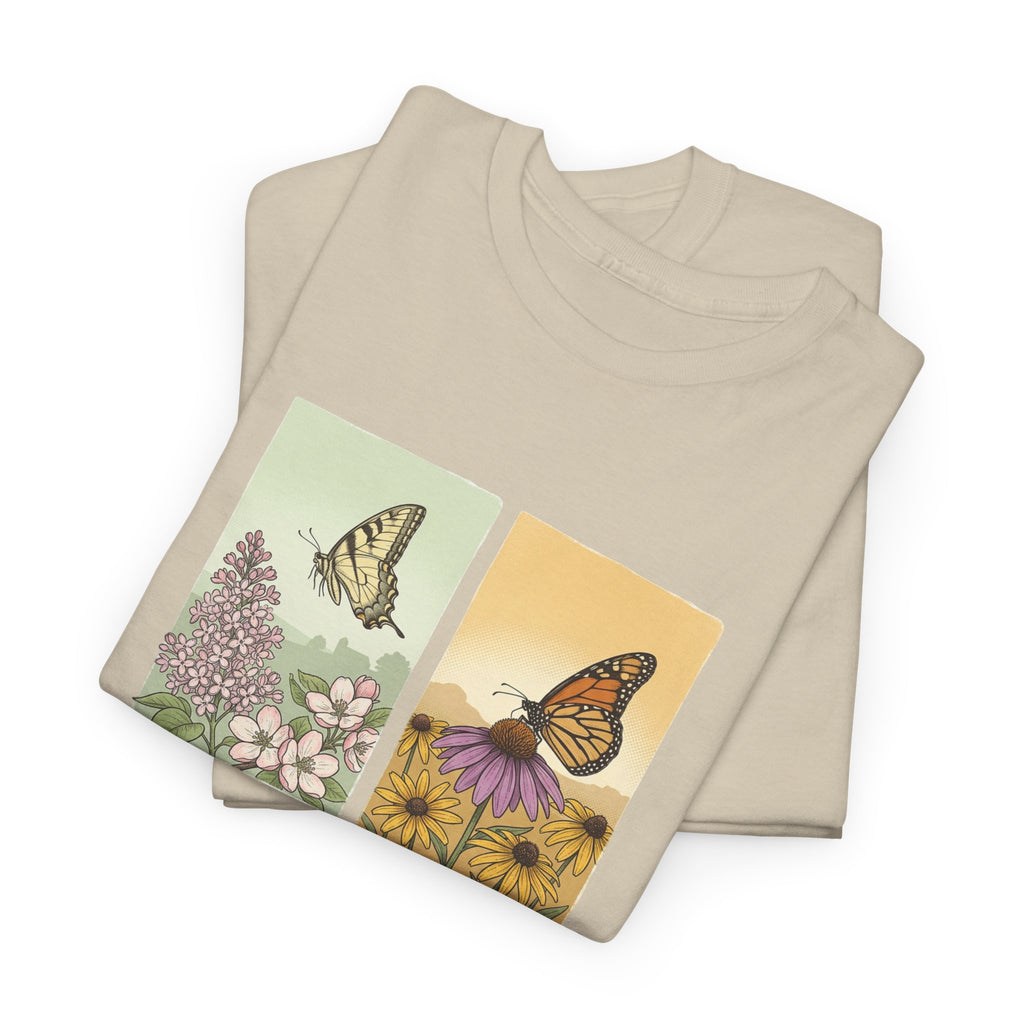 Botanical Butterfly Garden T-Shirt