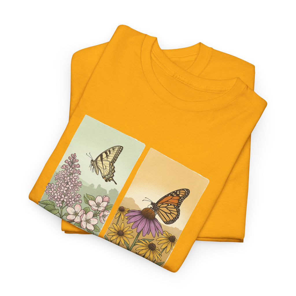 Botanical Butterfly Garden T-Shirt