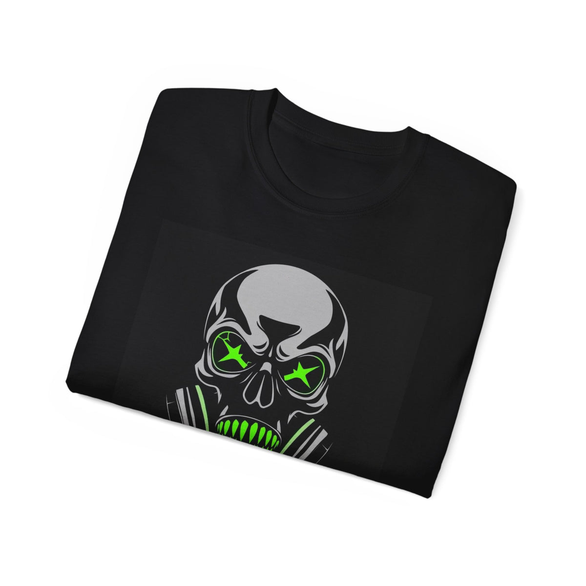 Gas Mask Skull Halloween T-Shirt