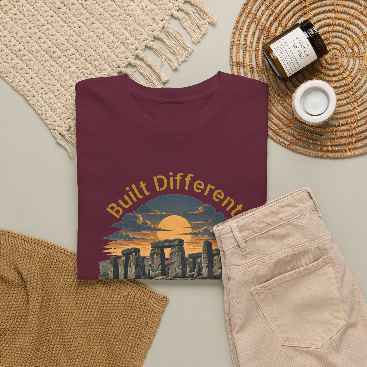 Built Different, Unisex Heavy Cotton Tee