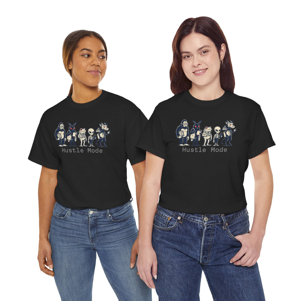 Hustle Mode Character Graphic T-Shirt