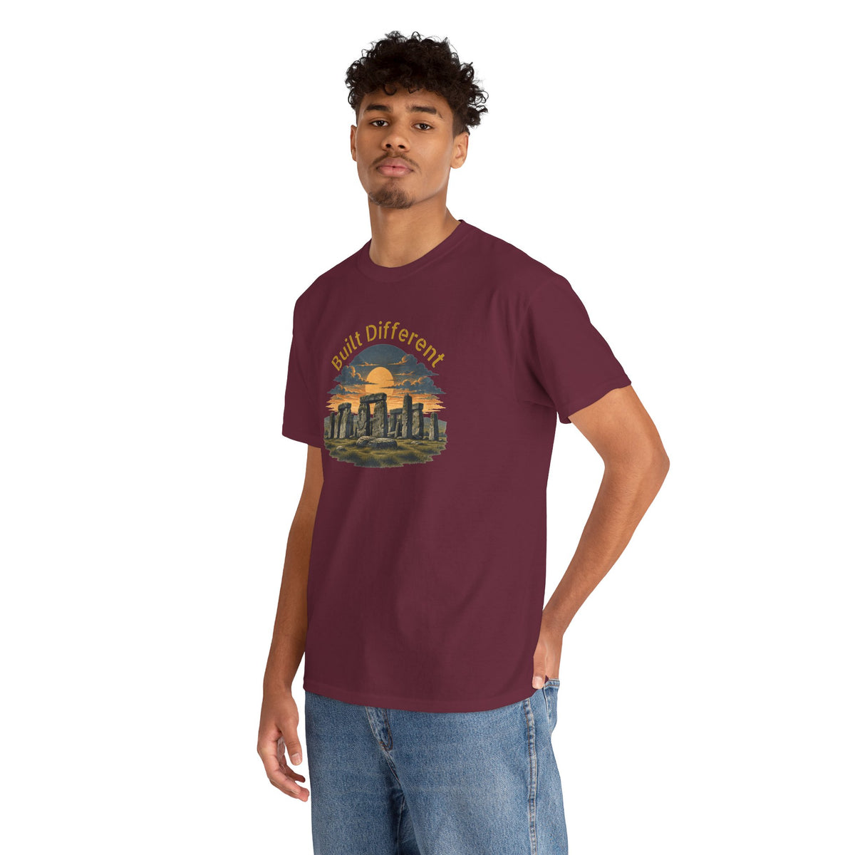 Built Different, Unisex Heavy Cotton Tee